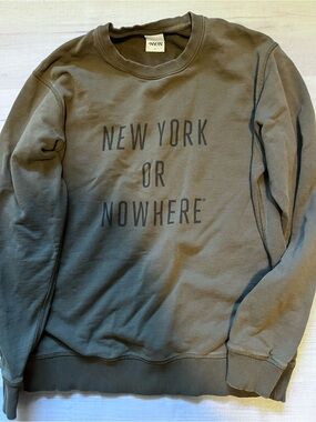 New York or Nowhere Crewneck Sweatshirt - Olive